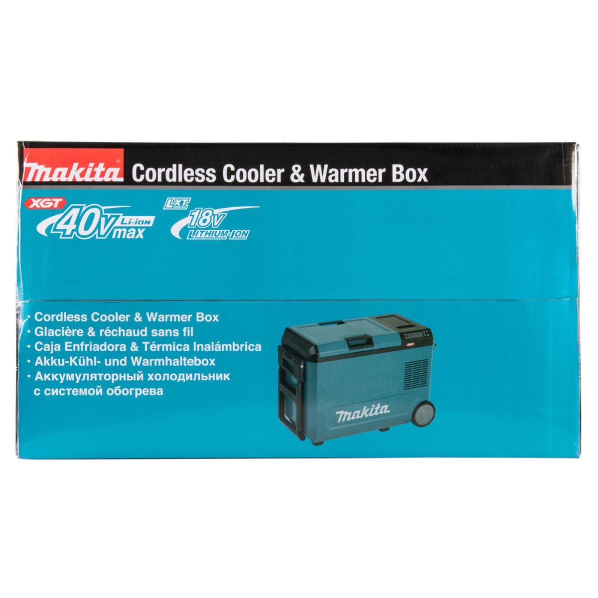 Makita Akku-Kompressor-Kühl- und Wärmebox 40V max. - 18V - 29 l - -18° C bis +60° C - CW004GZ