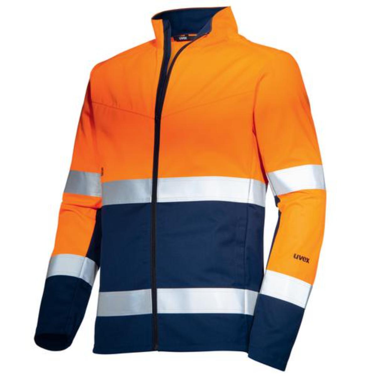 uvex suXXeed construction Bundjacke Warnfarben - körpernaher Schnitt