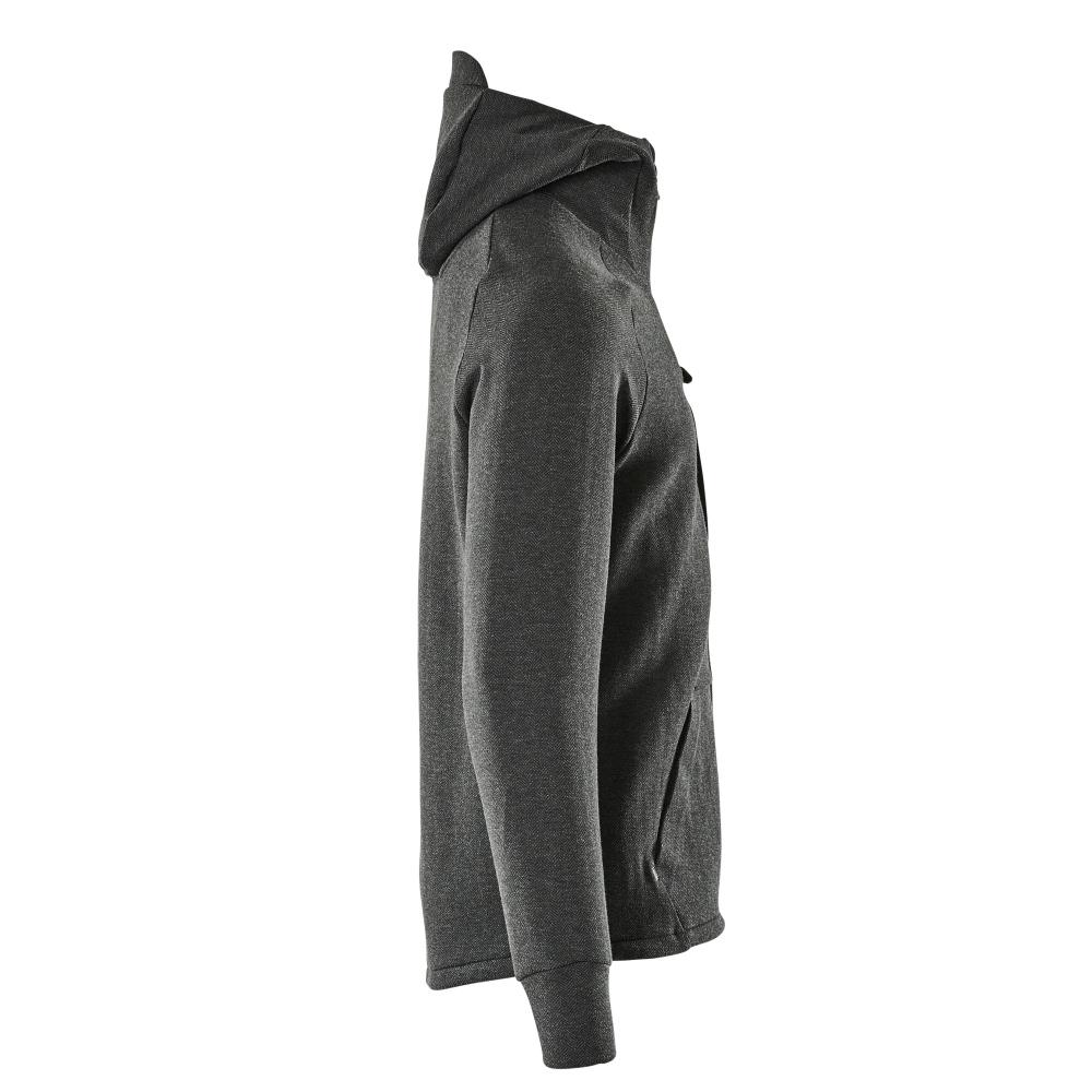 MASCOT Kapuzensweatshirt mit Reißverschluss ADVANCED Schwarz