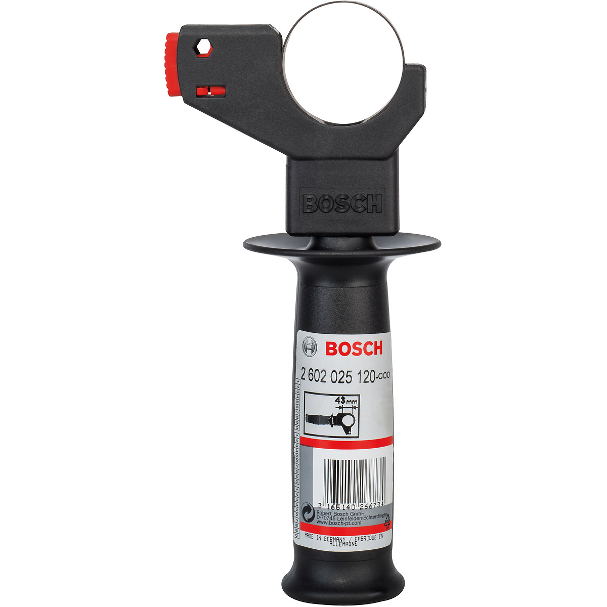 Bosch Handgriff für Schlagbohrmaschinen, passend zu GBH, GSB, GBN, PBH
