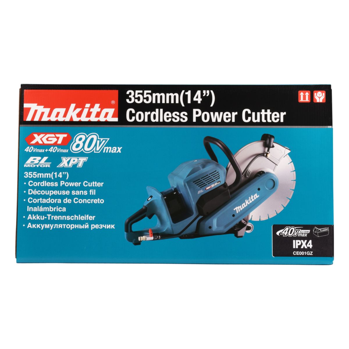 Makita Akku-Trennschleifer 2x40V max. (ohne Akku, ohne Ladegerät) CE001GZ