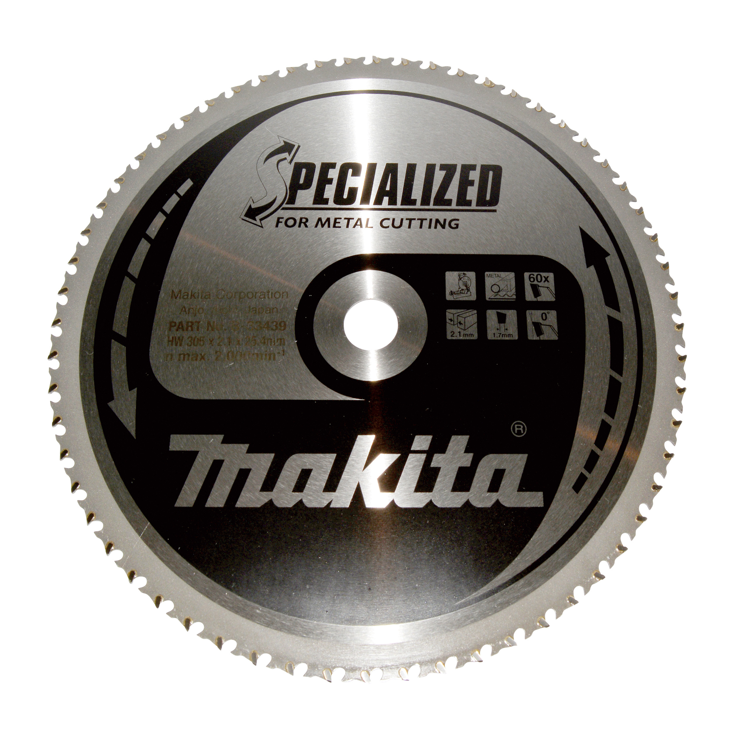 Makita SPECIALIZED Sägeb.305x1"x60Z - B-33439
