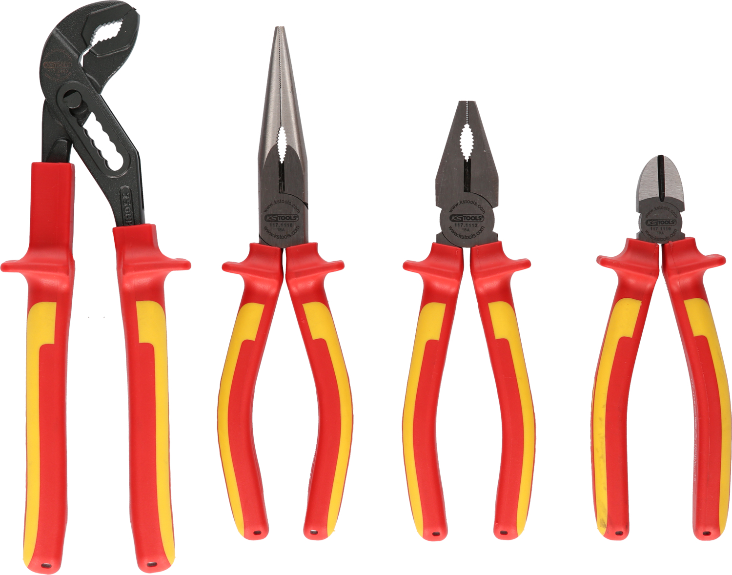 KS Tools ERGOTORQUE VDE Zangen-Satz, 4-tlg Variante 1
