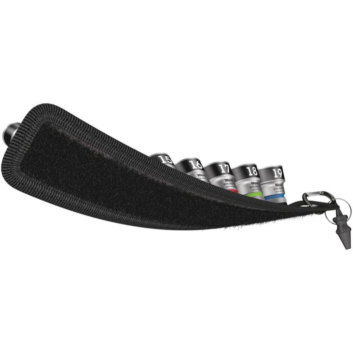Wera Belt B 1 Zyklop Steckschlüsseleinsatz-Satz, mit Haltefunktion, 3/8"-Antrieb, 10-teilig