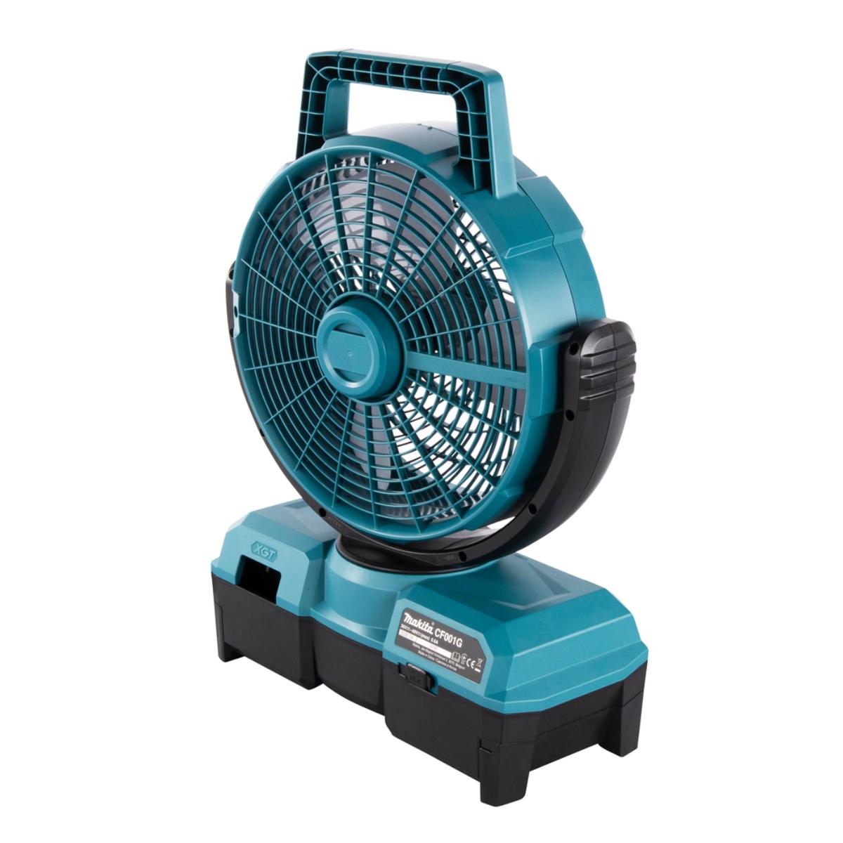 Makita Akku-Lüfter XGT - 40V max./230V - 8,2 m³/min - 3,16 m/s - 3-stufig - CF001GZ