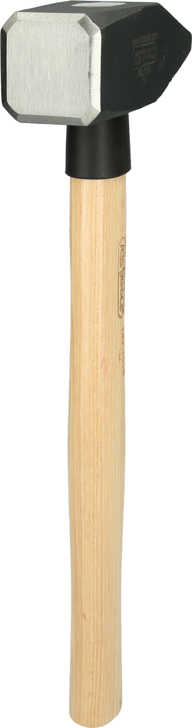 KS Tools Schlosserhammer mit Hickorystiel