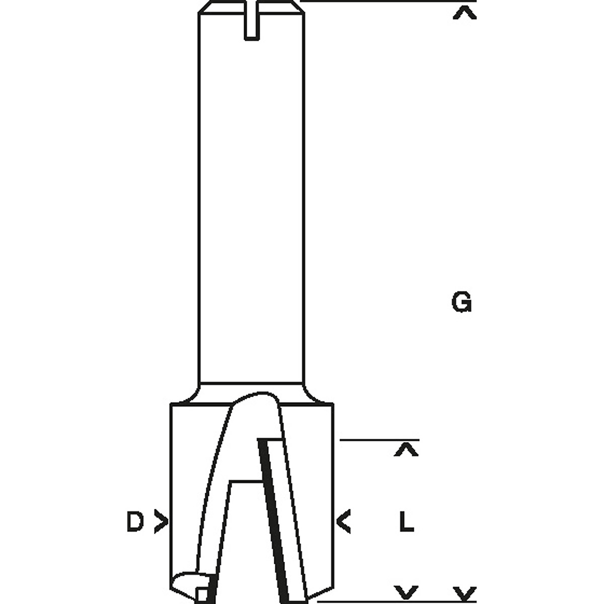 Bosch PRO Scharniernutfräser