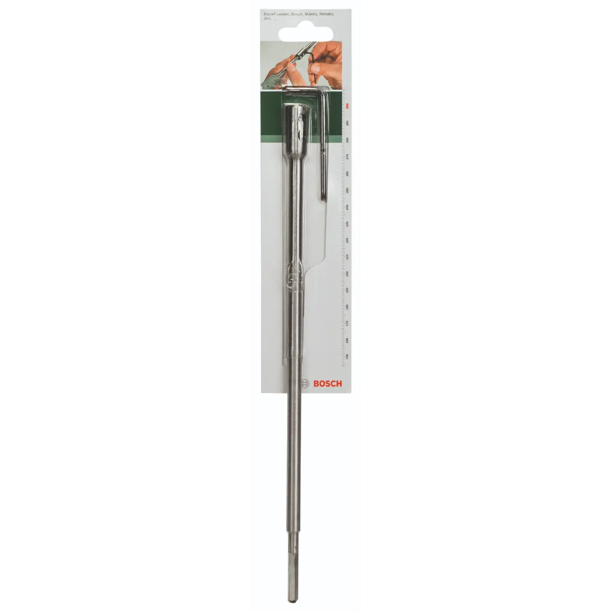 Bosch Verlängerung Sechskant für Flachfräsbohrer Standard mit 5,5-mm-Sechskant L=300mm