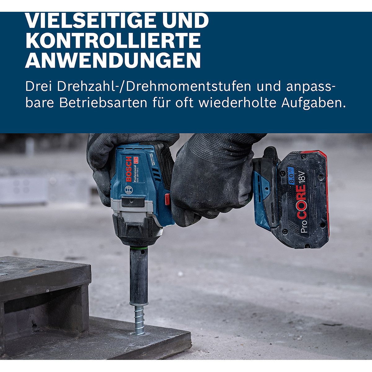 Bosch Akku-Drehschlagschrauber GDS 18V-750 C