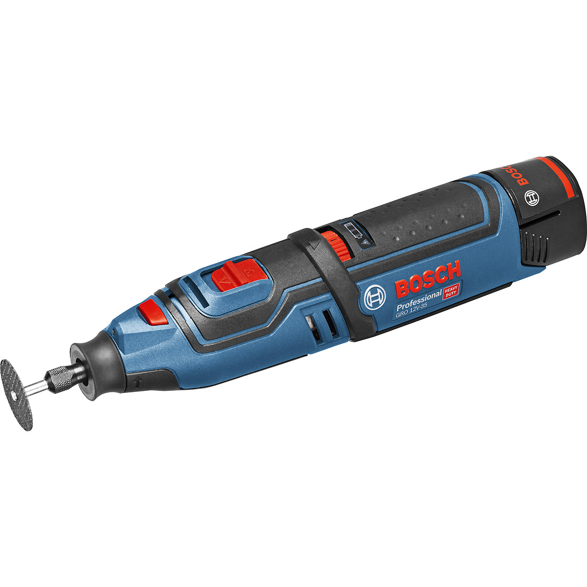 Bosch Akku-Rotationswerkzeug GRO 12V-35, Solo Version, L-BOXX