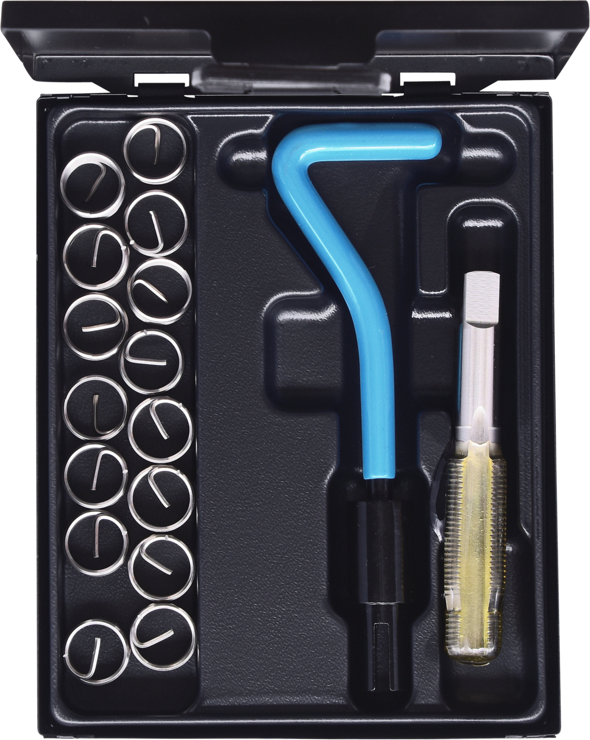 KS Tools Nirostahl Gewinde-Reparatur-Satz M14x1,25mm, 17-tlg