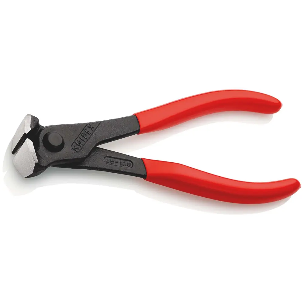 KNIPEX Vornschneider mit Kunststoff überzogen schwarz atramentiert 160 mm