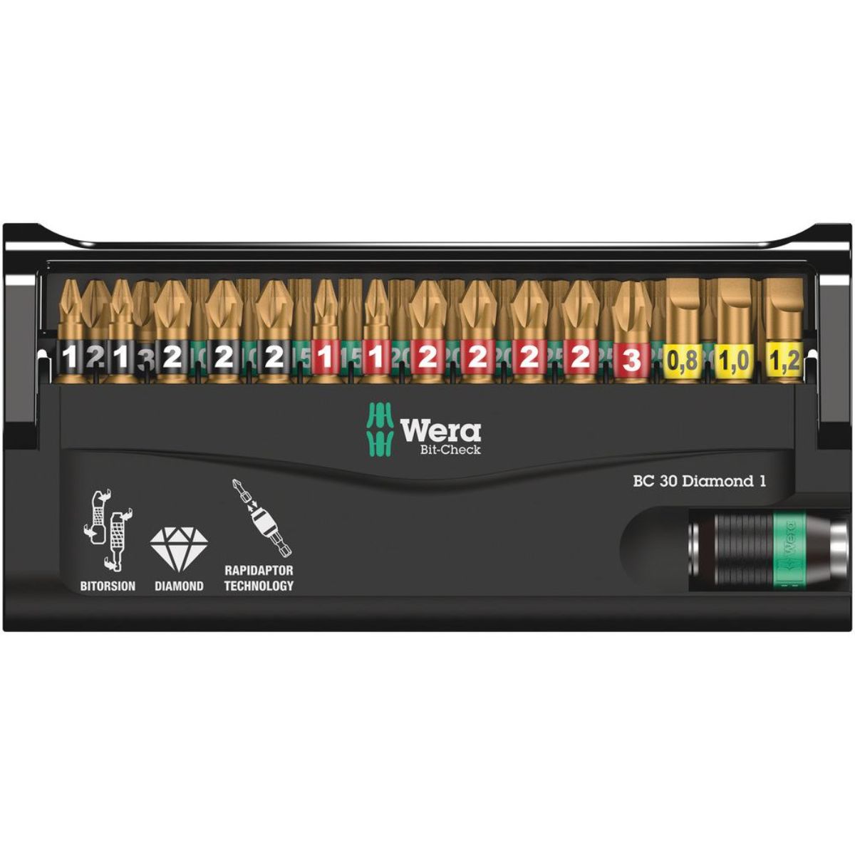 Wera Bit-Check 30 Diamond 1, 30-teilig