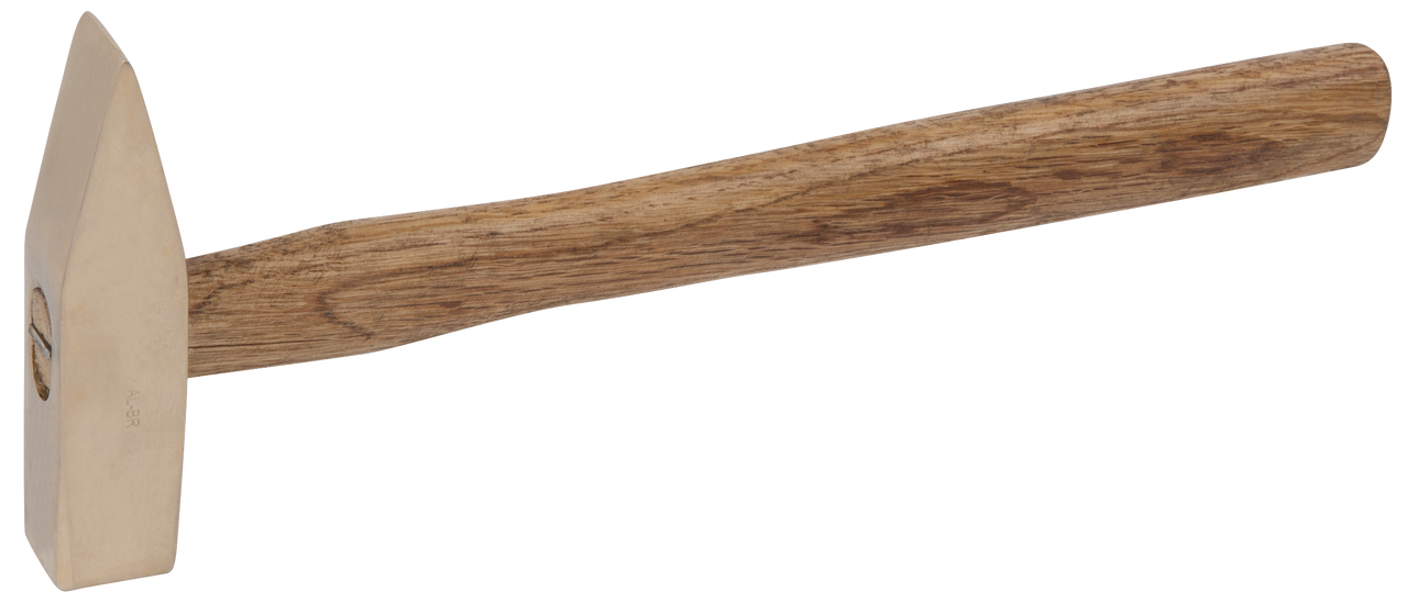 KS Tools BRONZEplus Schlosserhammer, mit Hickorystiel