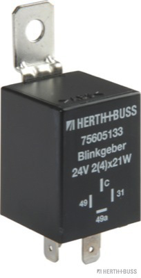 HERTH&BUSS Blinkgeber, 24 V, 4 pins, elektronisch