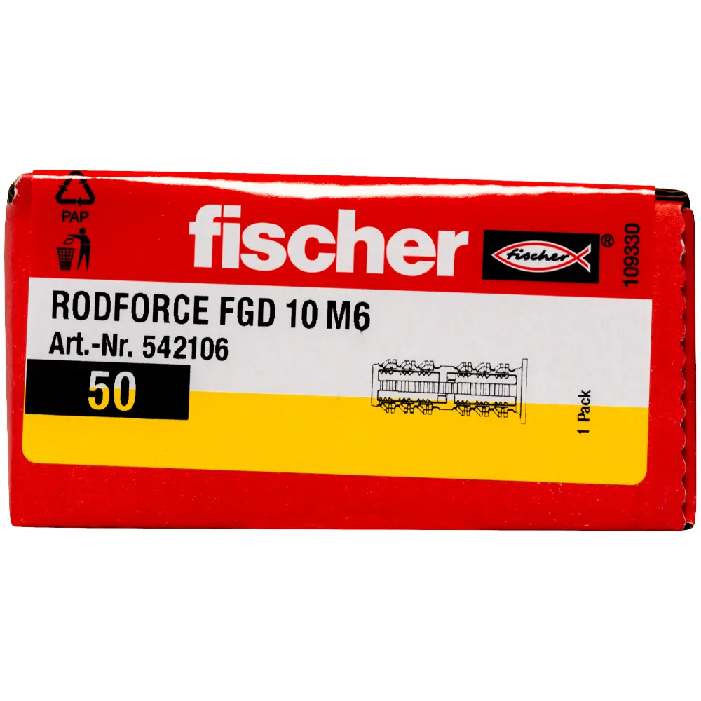 Fischer Gewindestangendübel Rodforce FGD 10 M6