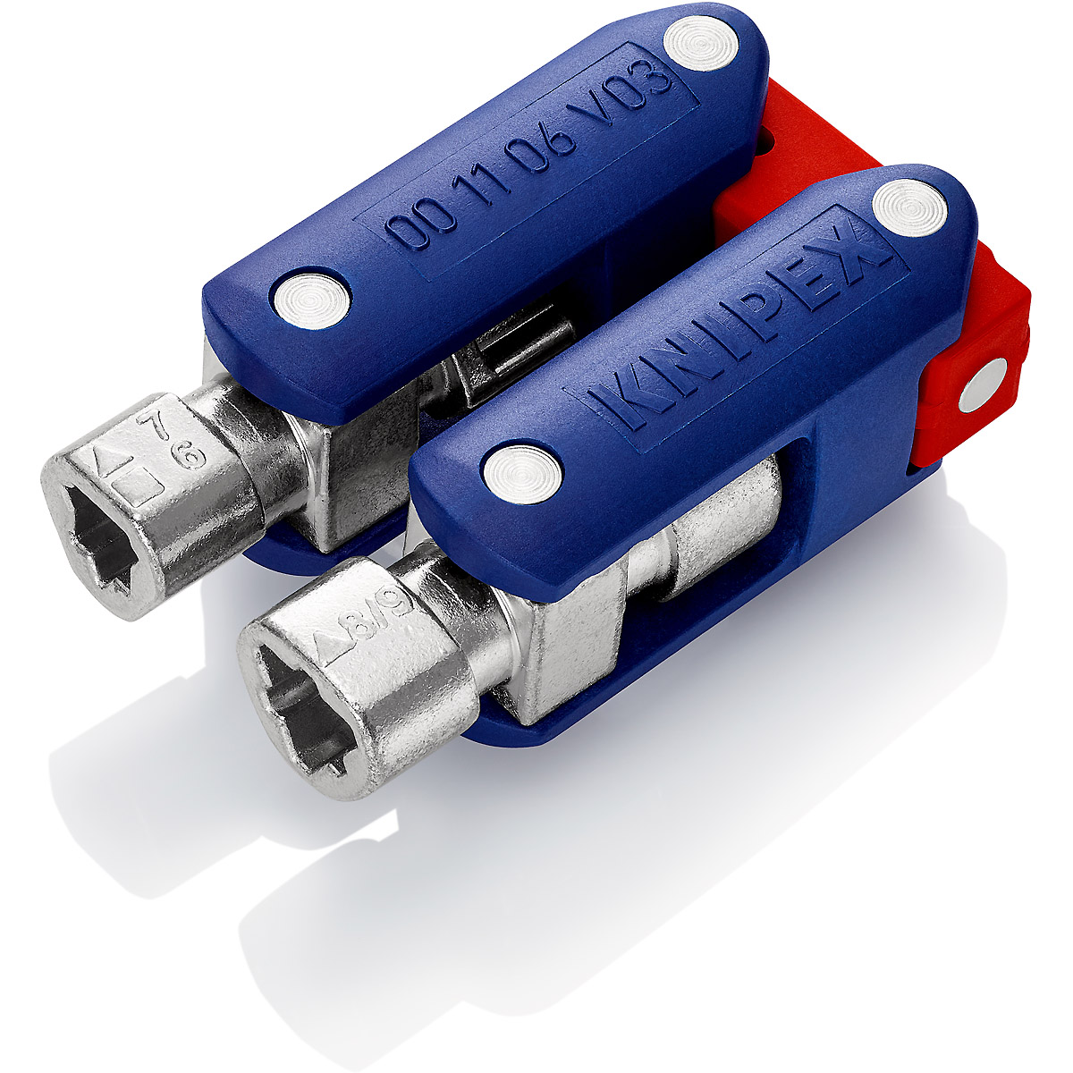 KNIPEX Schaltschrankschlüssel DoubleJoint 62 mm