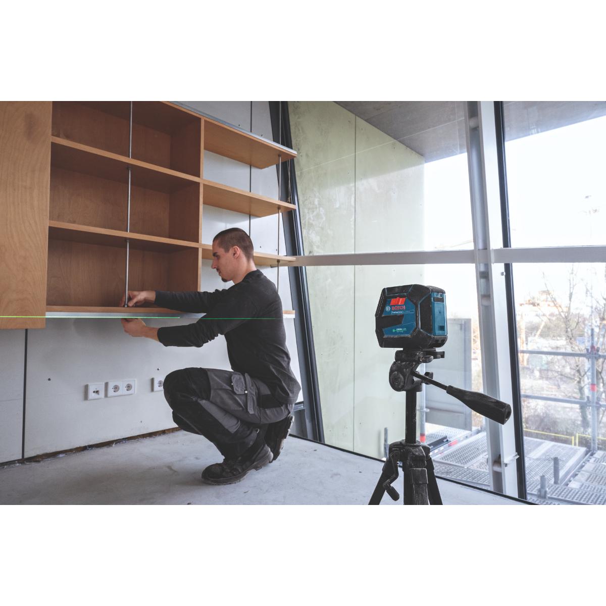 Bosch Linienlaser GLL 20-22 G,Baustativ BT 150