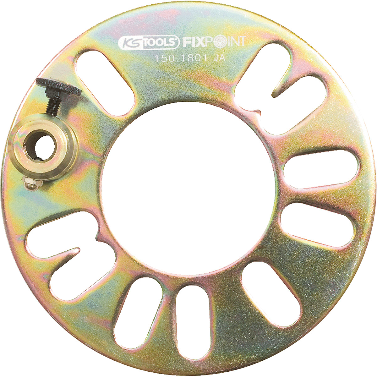 KS Tools Grundplatte f.4+5-Lochteilung,2er Pack