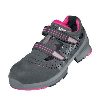uvex 1 ladies Sicherheitsschuh S1 Damen Sandale gelocht