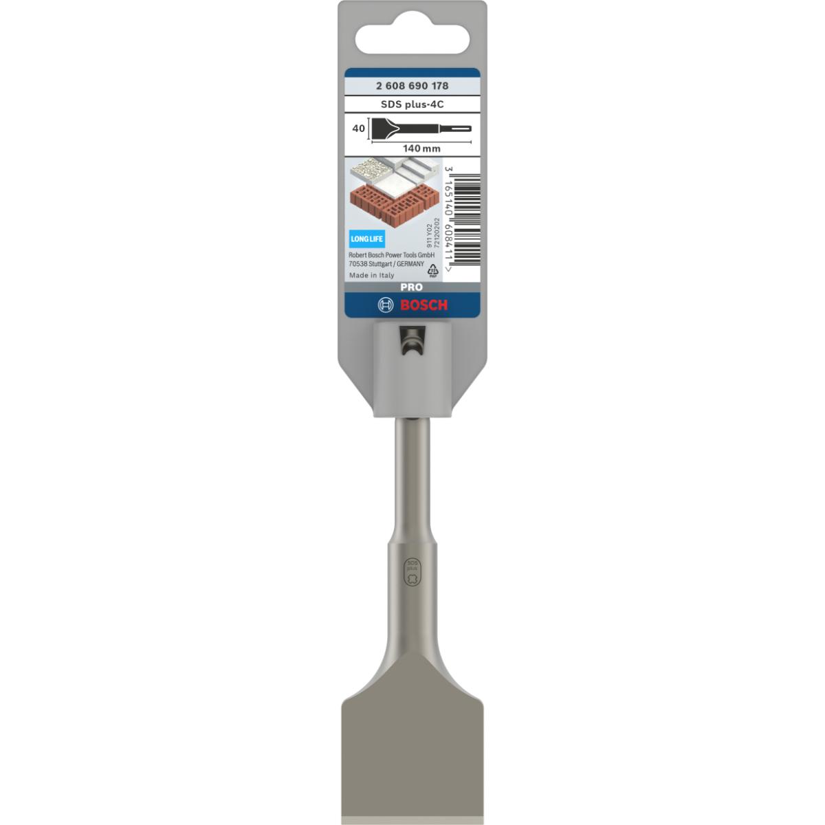 Bosch PRO Spatmeißel mit SDS plus-Aufnahme für Beton und Ziegel