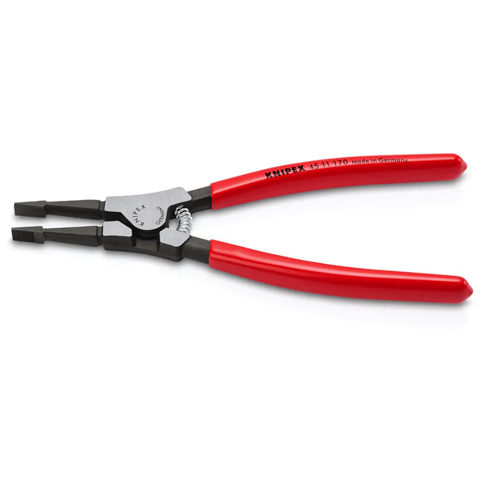 KNIPEX Montagezange für Sprengringe auf Wellen mit Kunststoff überzogen brüniert 170 mm
