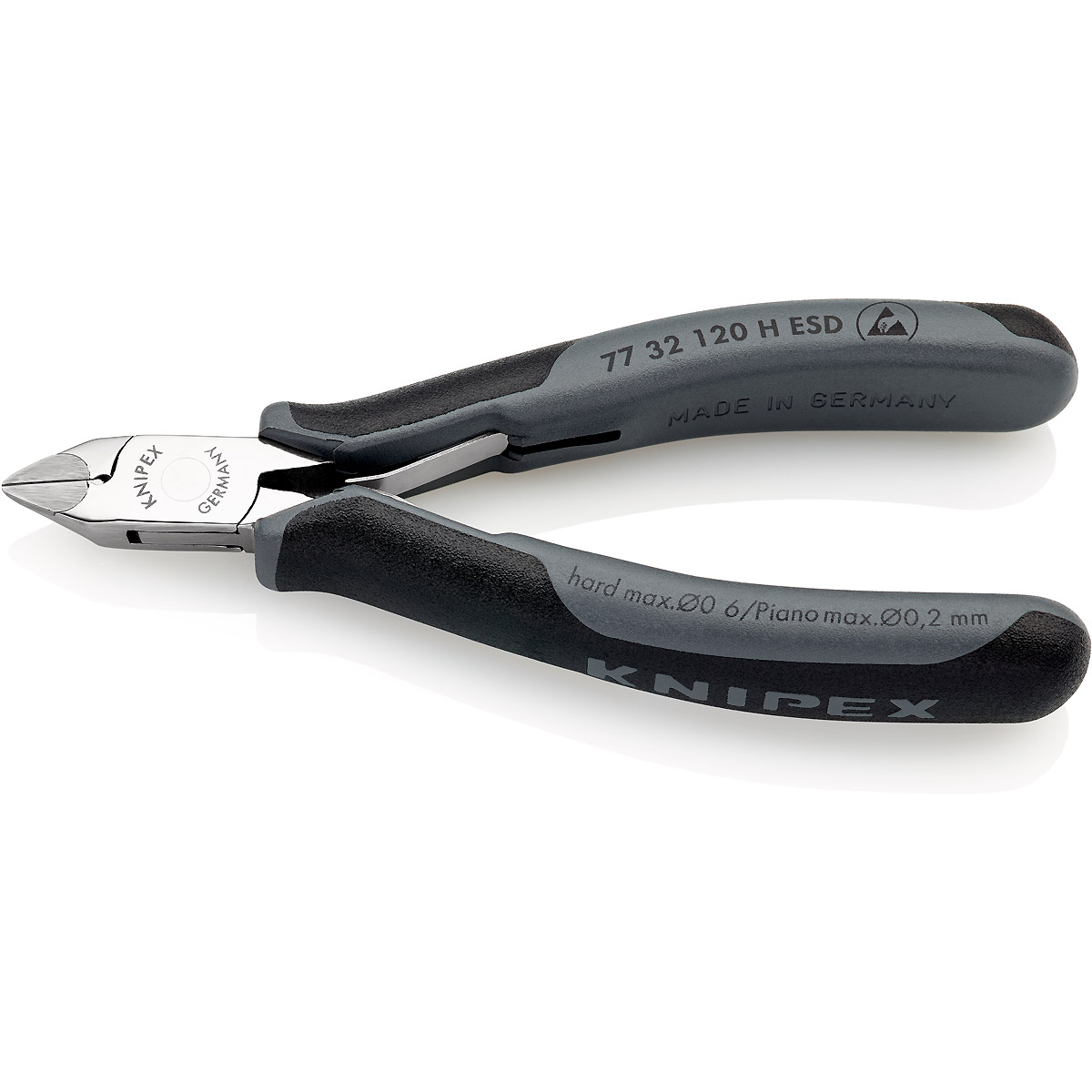 KNIPEX Hartmetall-Elektronik-Seitenschneider