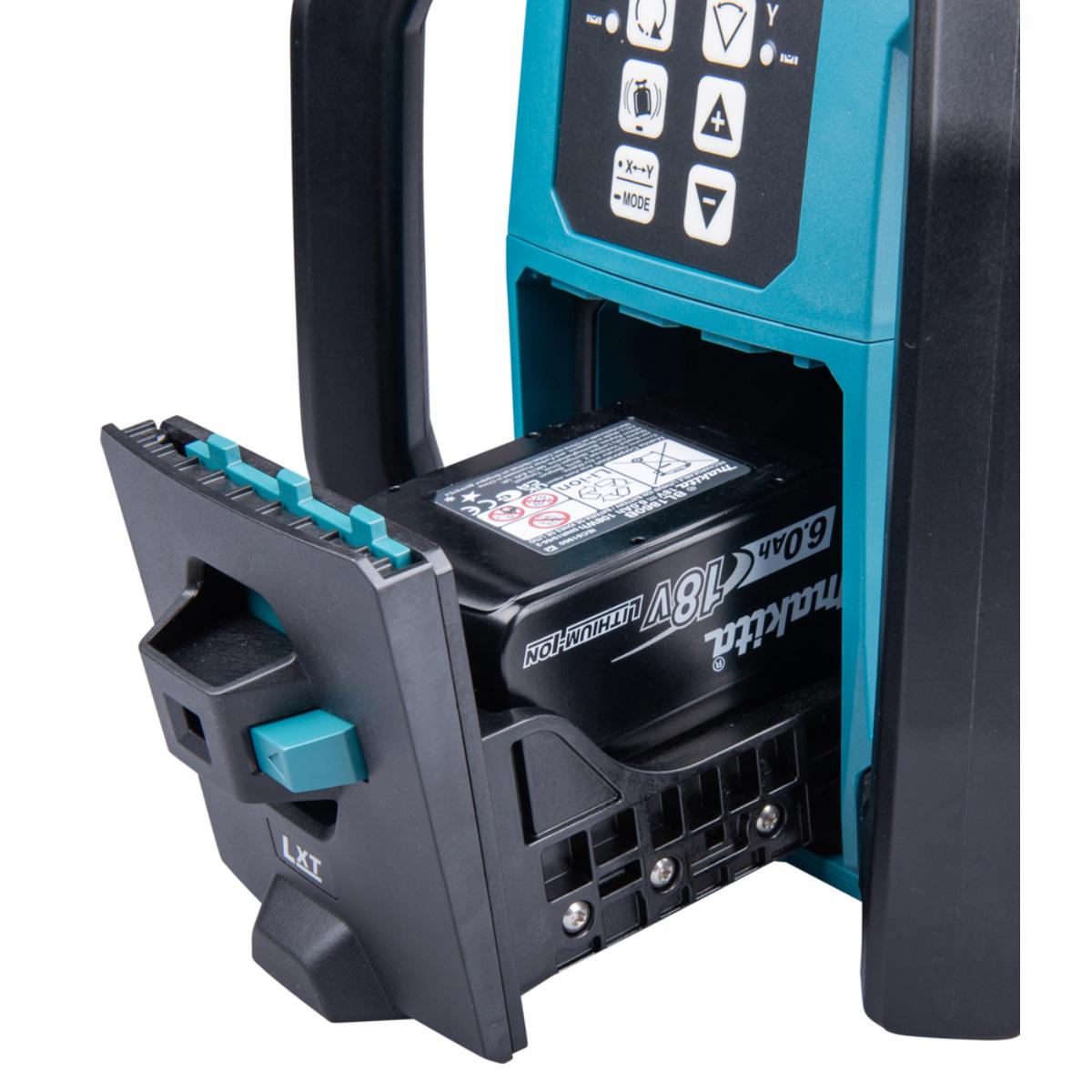 Makita Akku-Rotationslaser 40V max / 18V / 12V max, 800 m, Grün