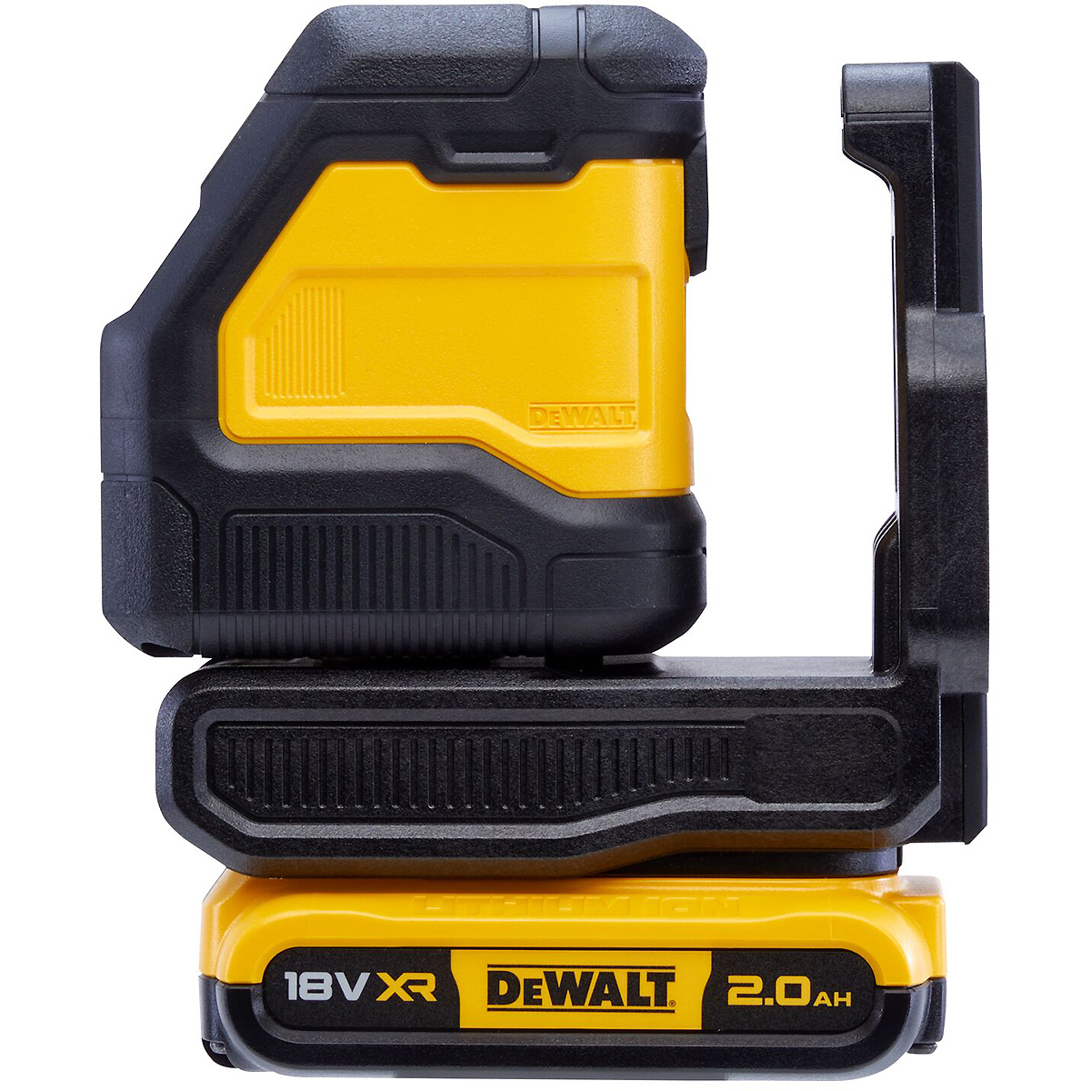 DEWALT Akku-Kreuzlinienlaser Compact 18V grün + Akku + Schnellladegerät