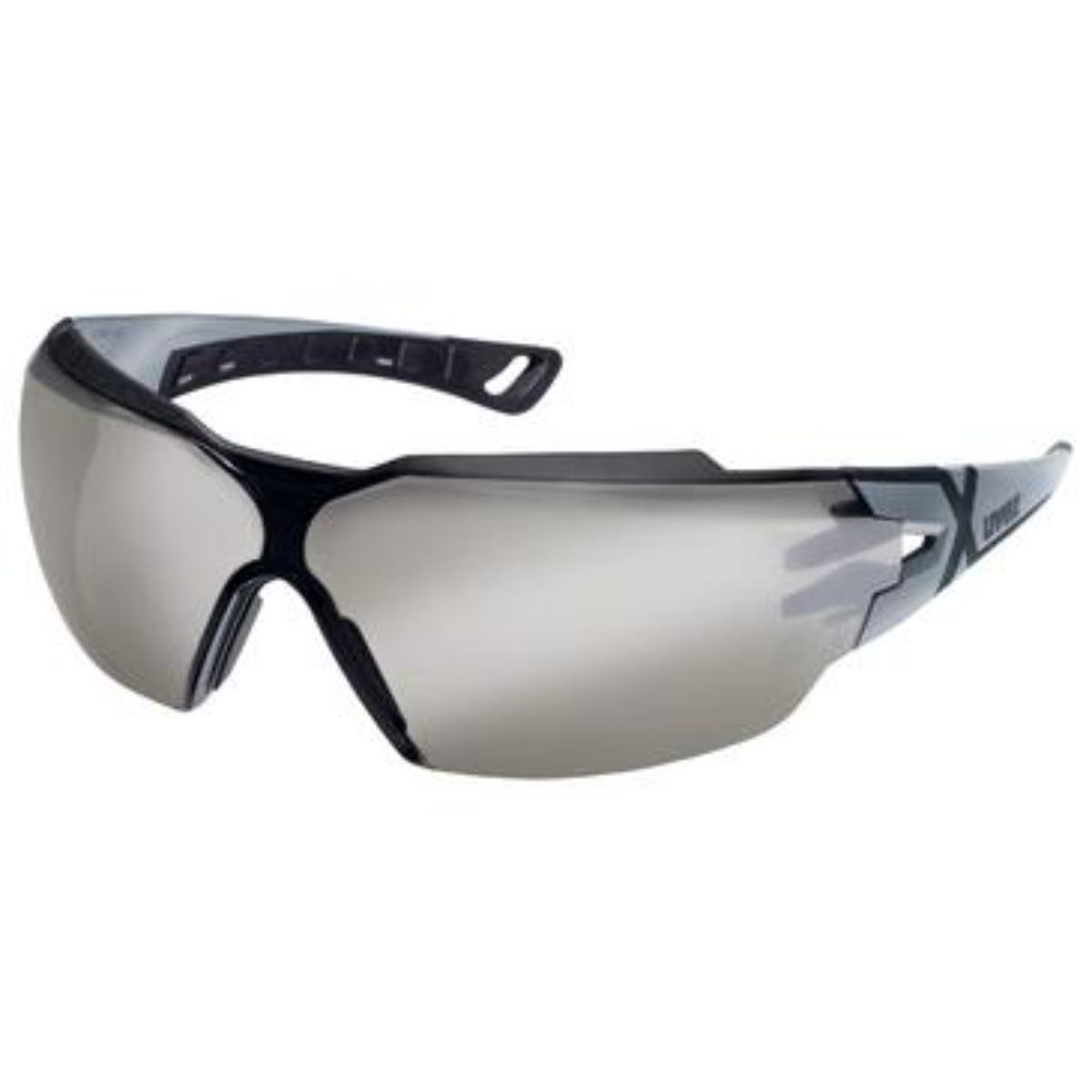 uvex Bügelbrille pheos cx2 silberspiegel 12% silber, grau, schwarz
