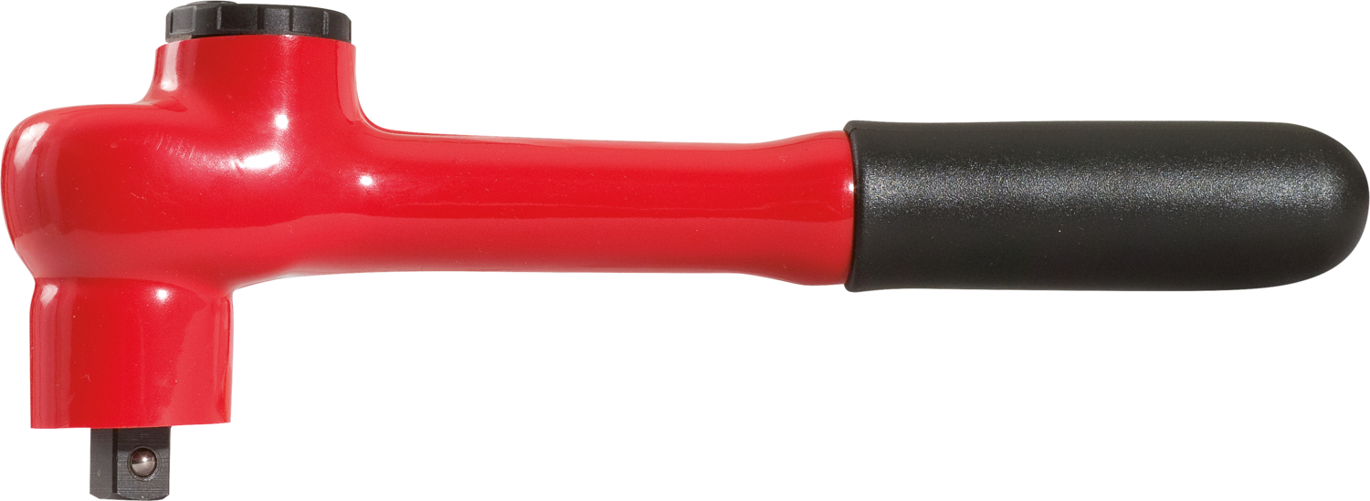 KS Tools 1-2" Umschaltknarre mit Schutzisolierung, 32 Zahn