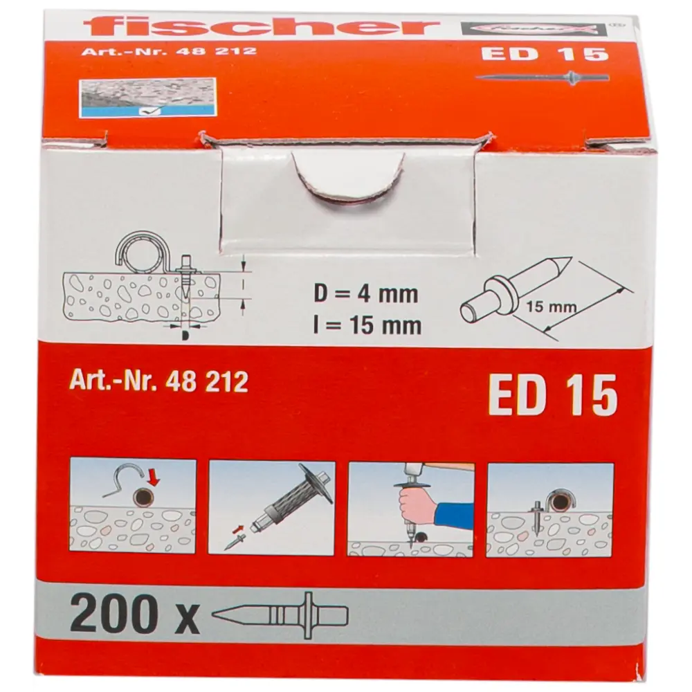 Fischer Einschlagnagel ED 15