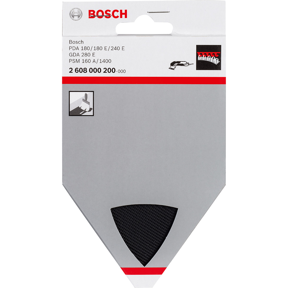 Bosch Lamellenschleifvorsatz Universal, passend zu GDA 280 E