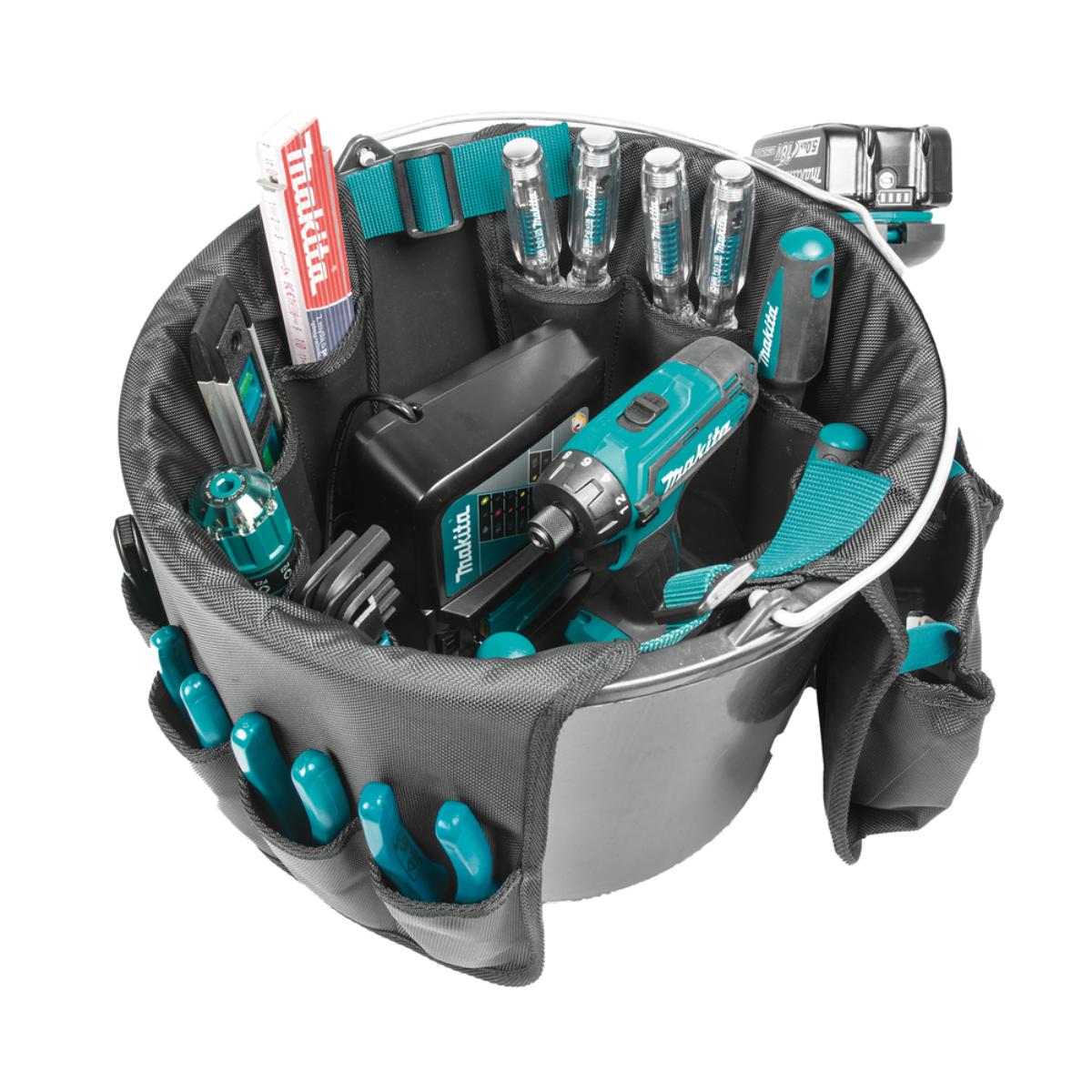 Makita Eimertasche 470x320 mm, 0,68 kg, 3,2 l, Für 20 l Baueimer