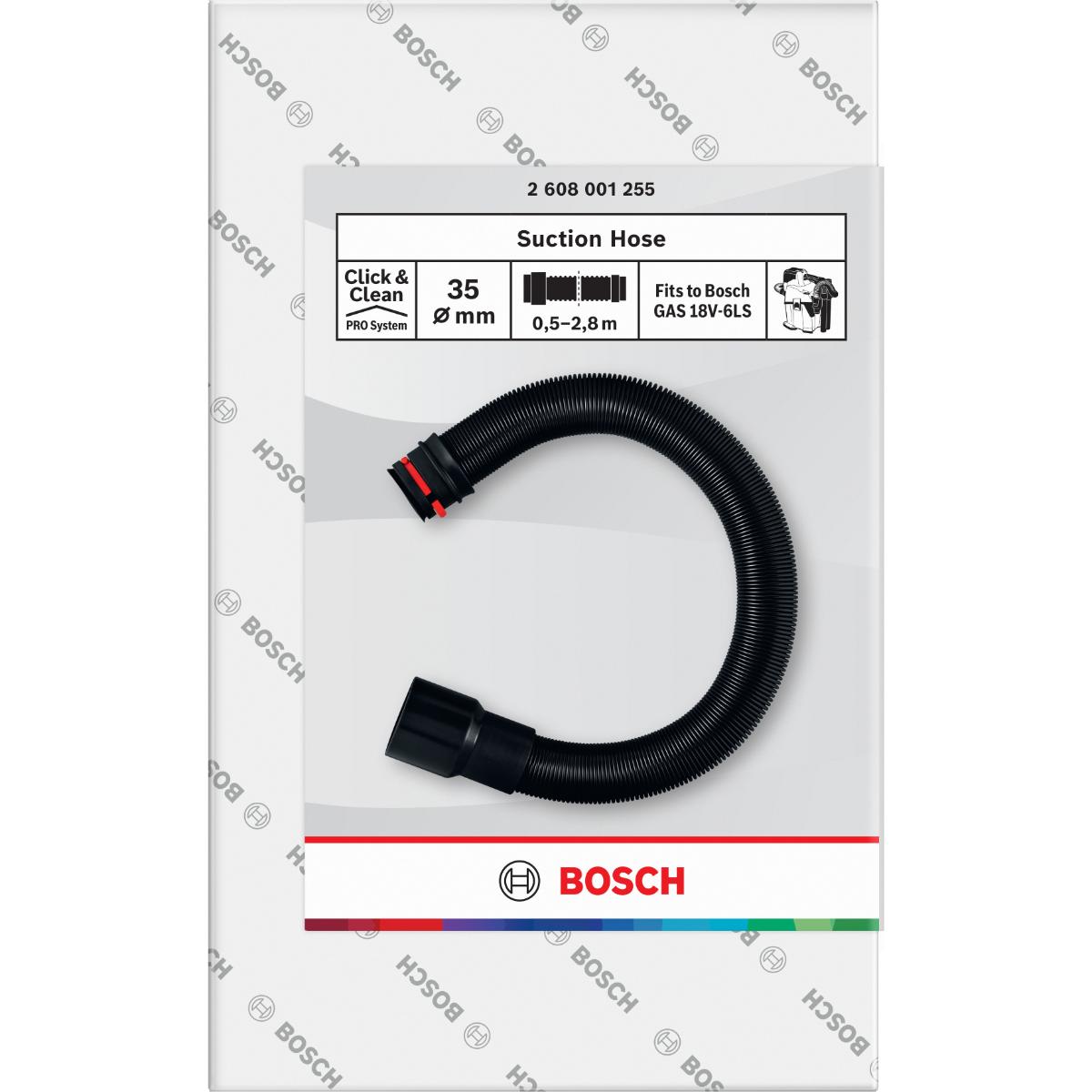 Bosch Saugschlauch 0,5 - 2,8 m für Staubsauger