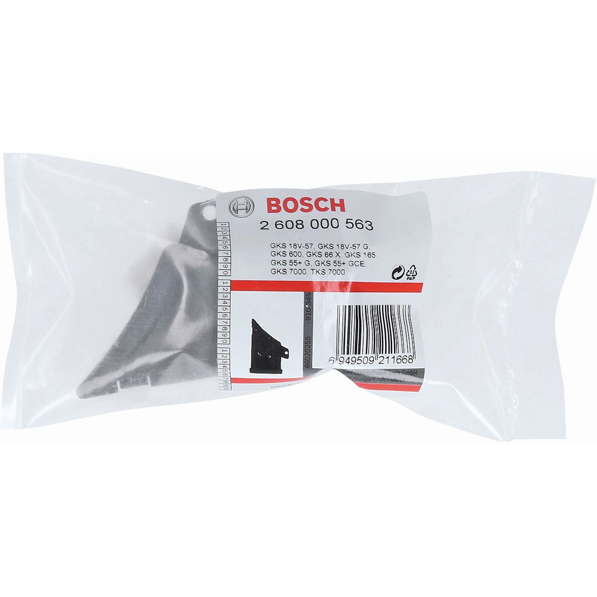 Bosch Absaugadapter für Handkreissägen