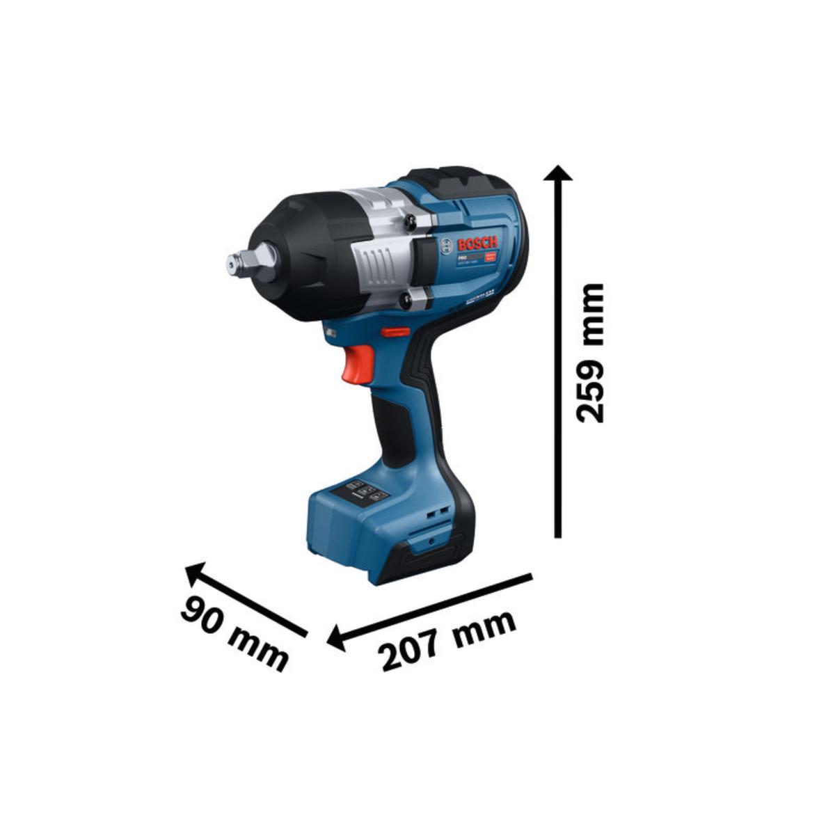 Bosch Schlagschrauber GDS18V-1400, 2x EXBA18V-55 in L-BOXX
