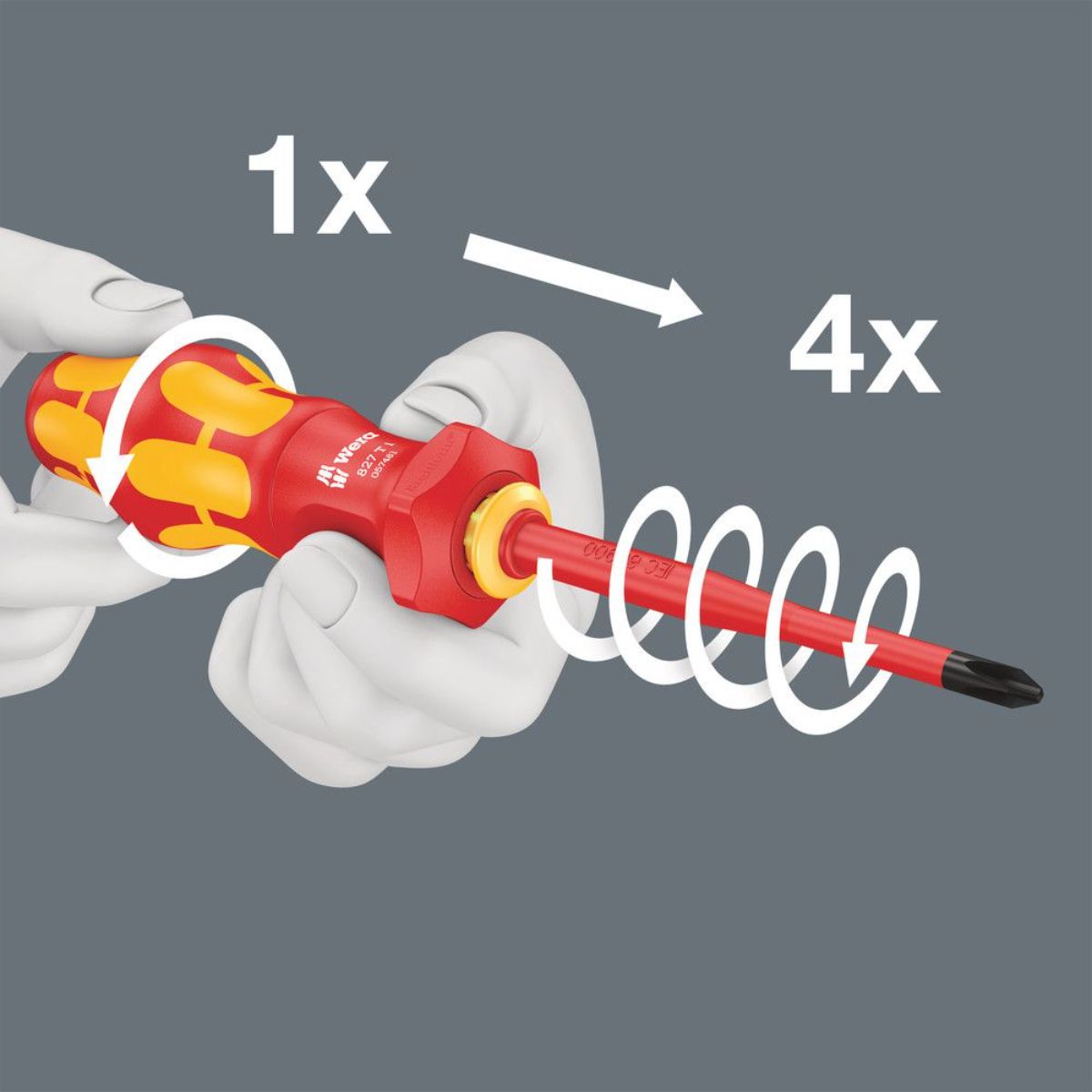 Wera Kraftform Kompakt Turbo i Imperial 1, 16-teilig