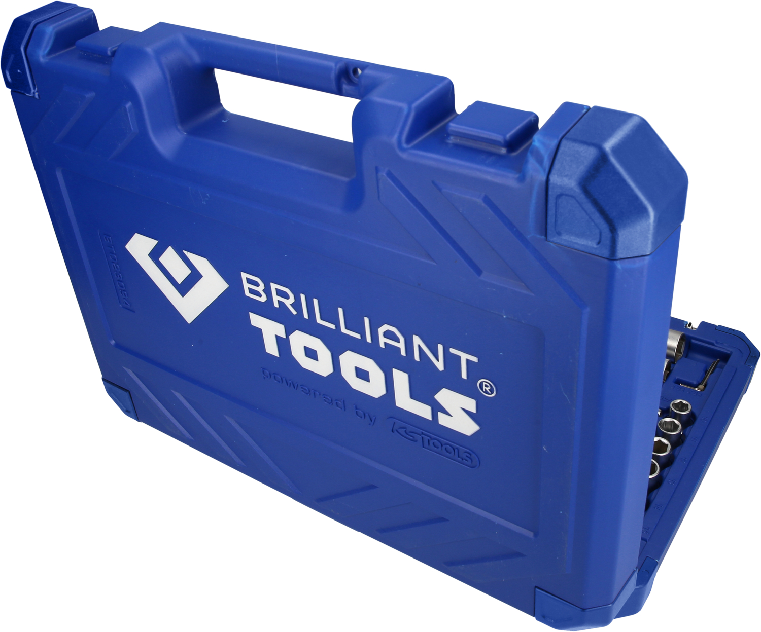Brilliant Tools Steckschlüssel-Satz, 94-tlg, 1/4", 1/2" - BT023094