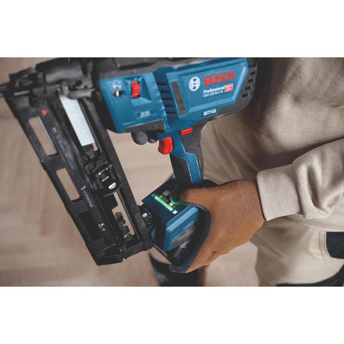 Bosch Akku-Holznagler GNH 18V-64-2 M solo