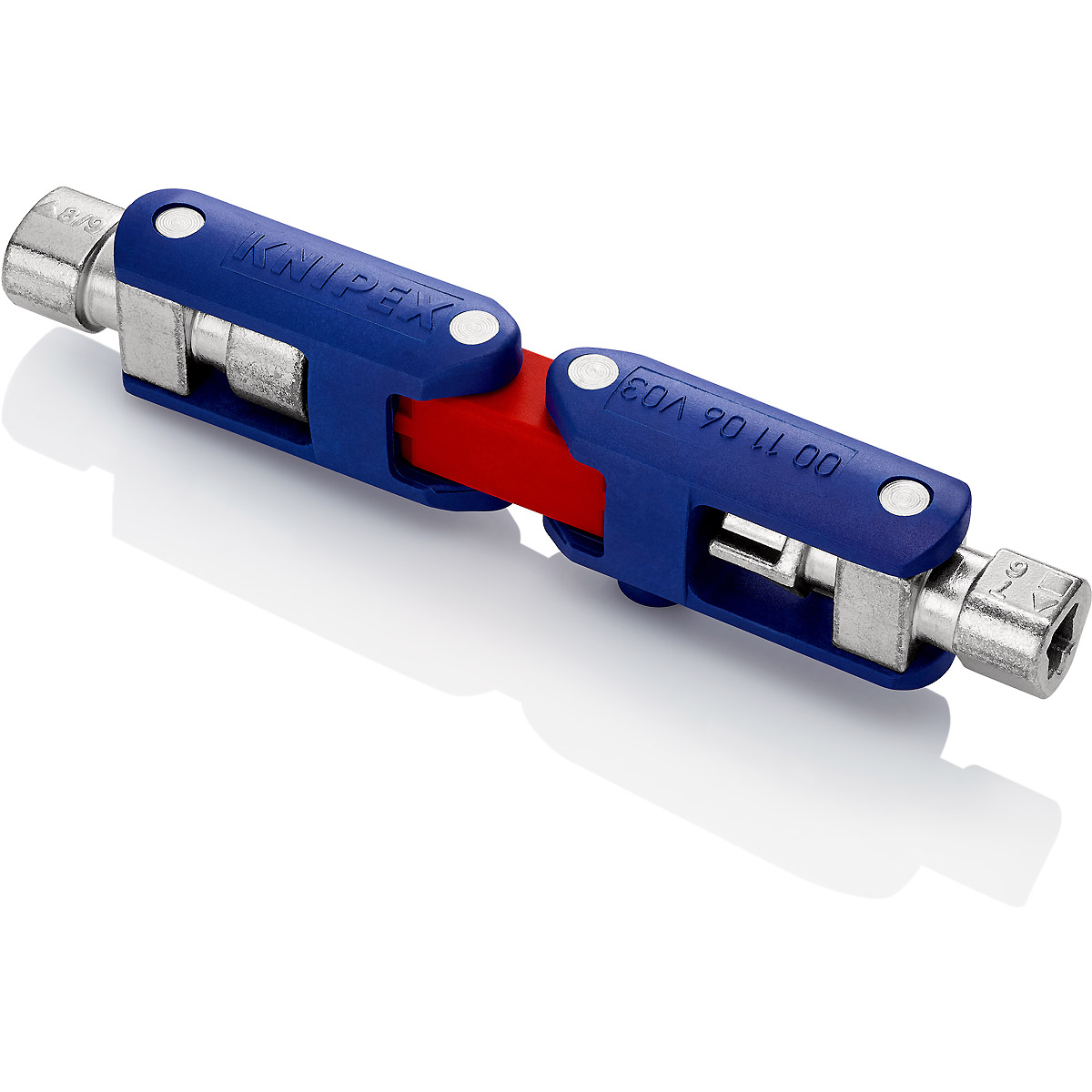 KNIPEX Schaltschrankschlüssel DoubleJoint 62 mm