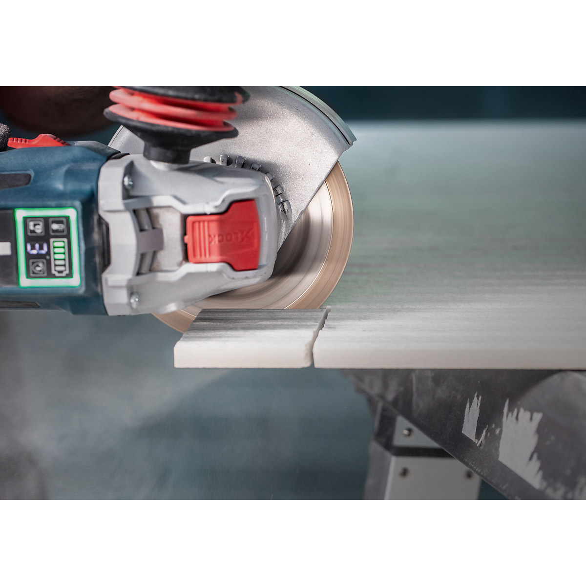 Bosch EXPERT HardCeramic X-LOCK Diamanttrennscheiben für kleine Winkelschleifer, 125x22.23x1.6x10