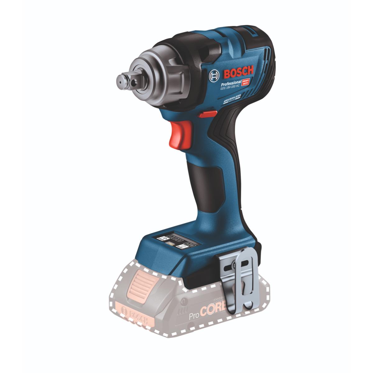 Bosch Akku-Drehschlagschrauber GDS 18V-330 HC, (solo, C)