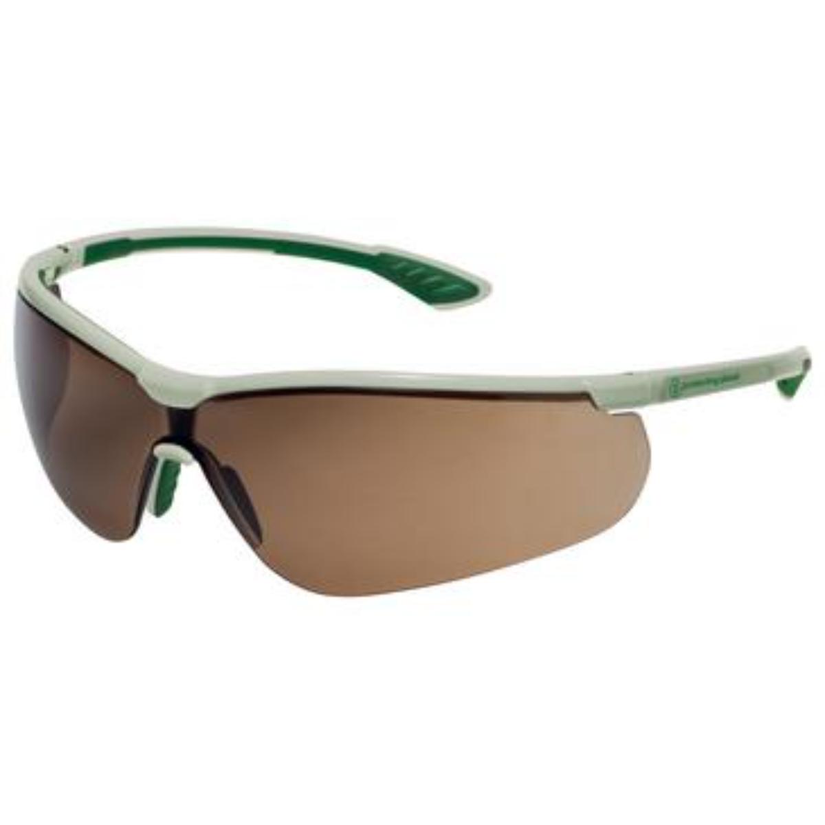 uvex Bügelbrille sportstyle CBR23 braun, grün, beige in Retailverpackung