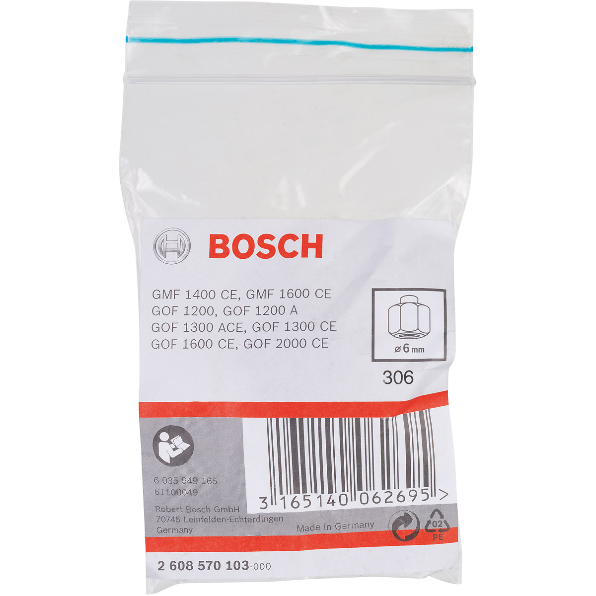 Bosch Spannzange für Fräser