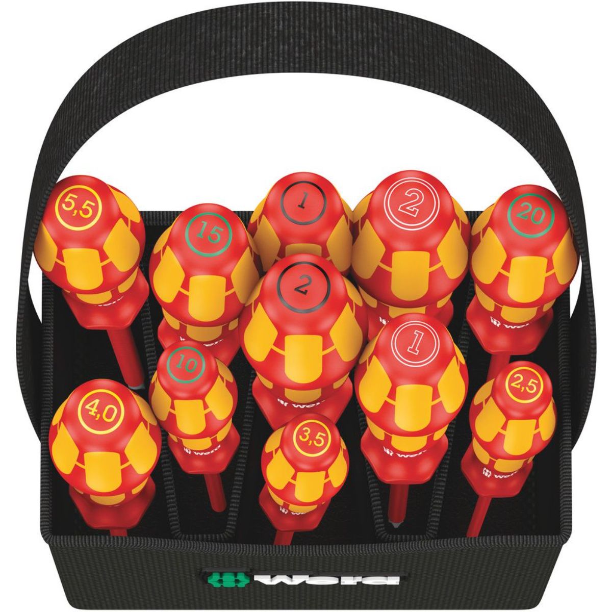 Wera Kraftform 2go 100, 11-teilig