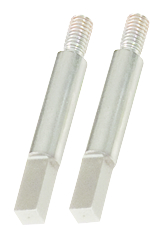 KS Tools Vierkantadapter, 6mm, 2er Pack, verchromt