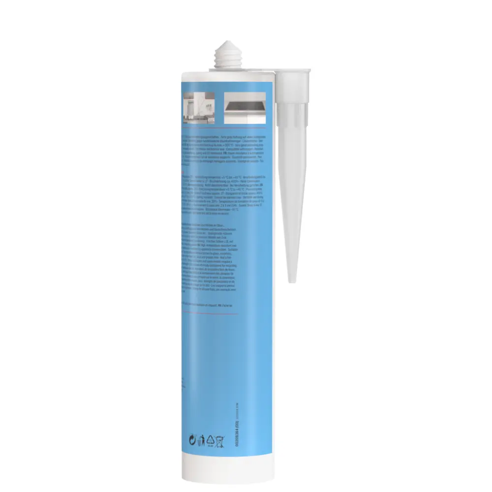 Fischer Hochtemperatursilikon High Temp SI (DHS) rot 310 ml
