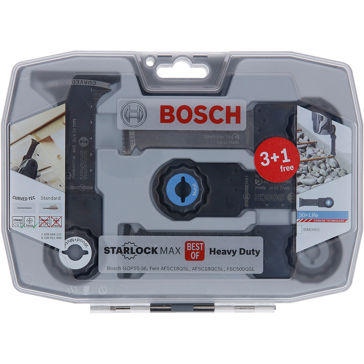 Bosch Sägeblätter-Set Best of Heavy Duty, StarlockMax