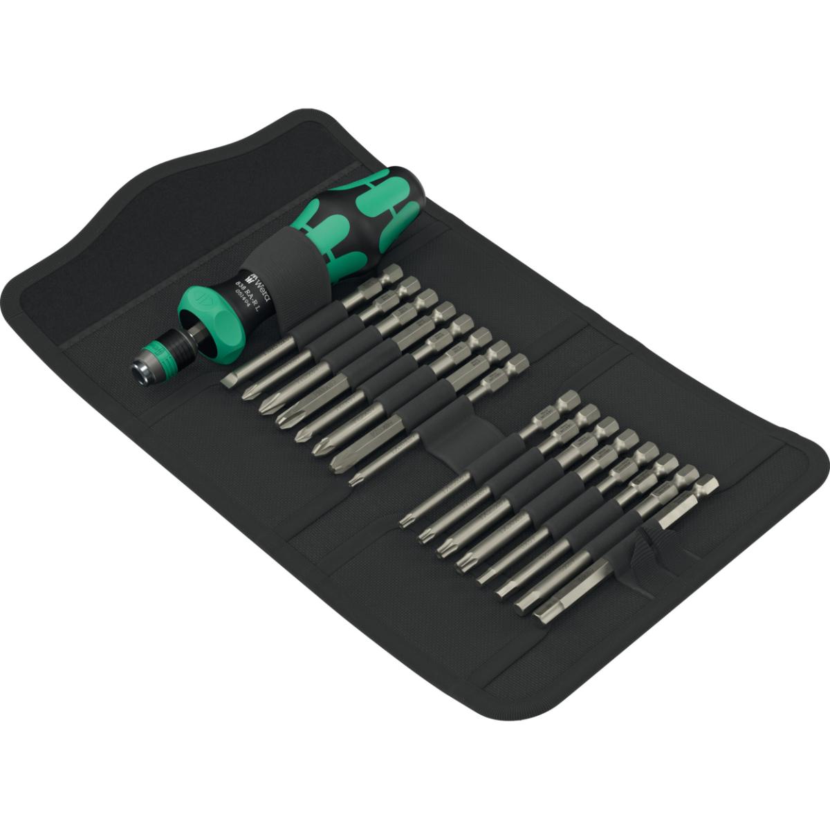Wera Kraftform Kompakt 60 RA-R 1, 17-teiliges Set